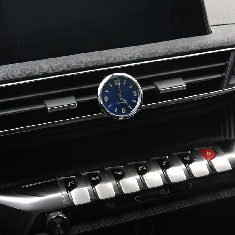 點繽汽車石英時鐘 出風口上的精致時光伴侶